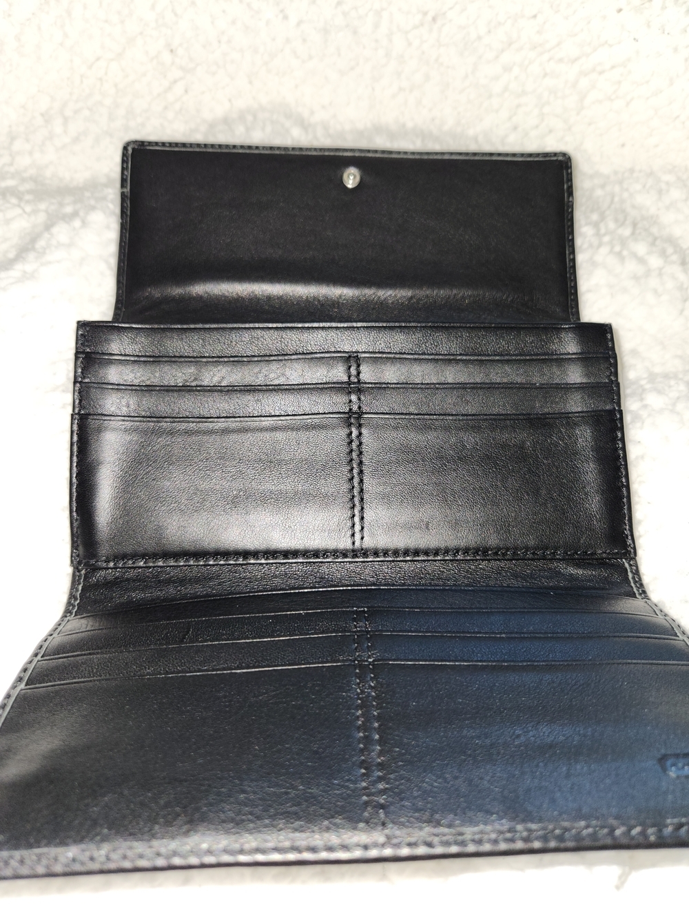 Coach Ashley Black Pleated Leather  Wallet - Picture 10 of 16